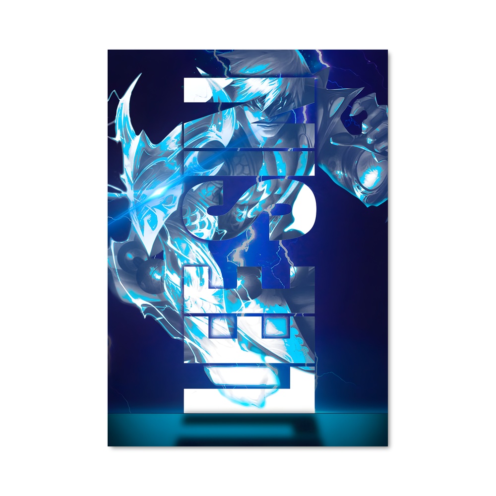 Poster Lee Sin: L'Esprit du Combat – affiche League Of Legends